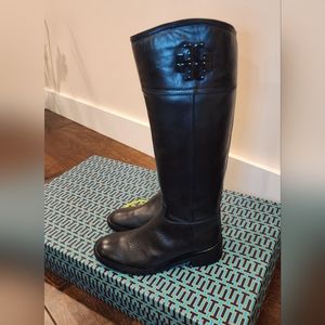 Authentic Tory Burch Lowell 2 leather Riding boots